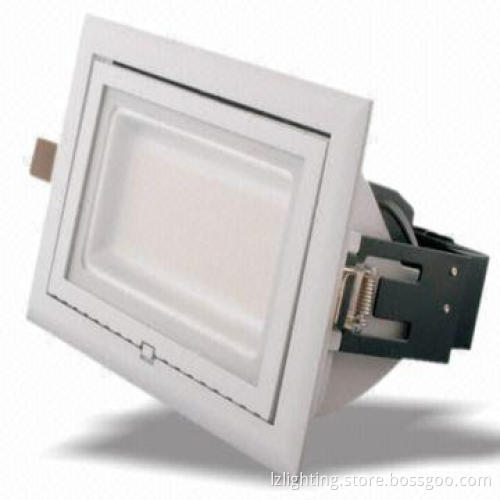 LED rectangular shoplight, replacement for HID shoplight 50~100W